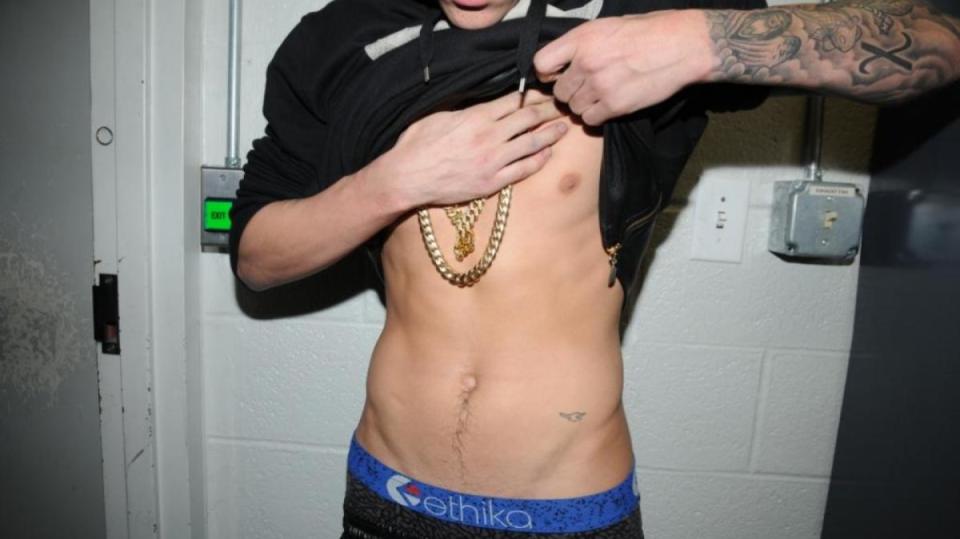 Bieber tetování - policejní snímky Miami - Obrázek 9